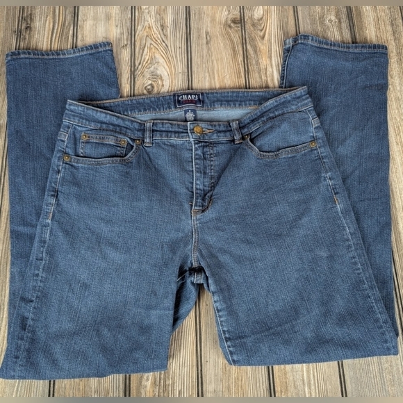 Chaps size 8 jeans Daniella curvy fit - Picture 7 of 8